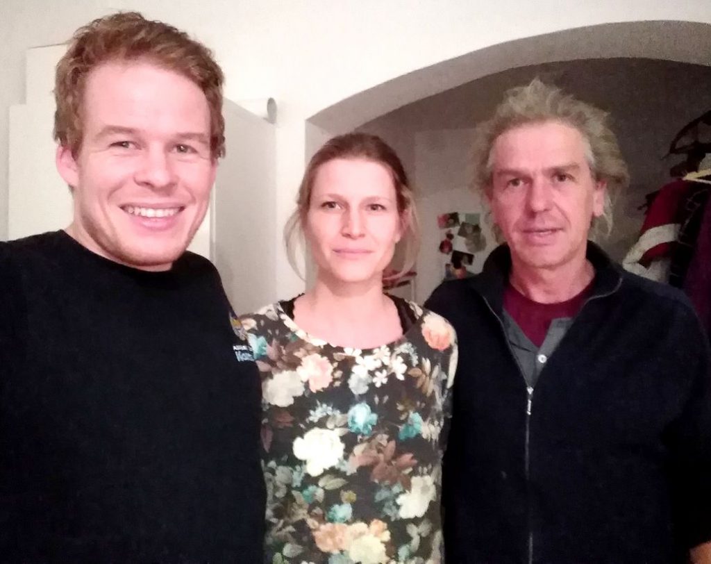 Helmut, Lea und Gerd